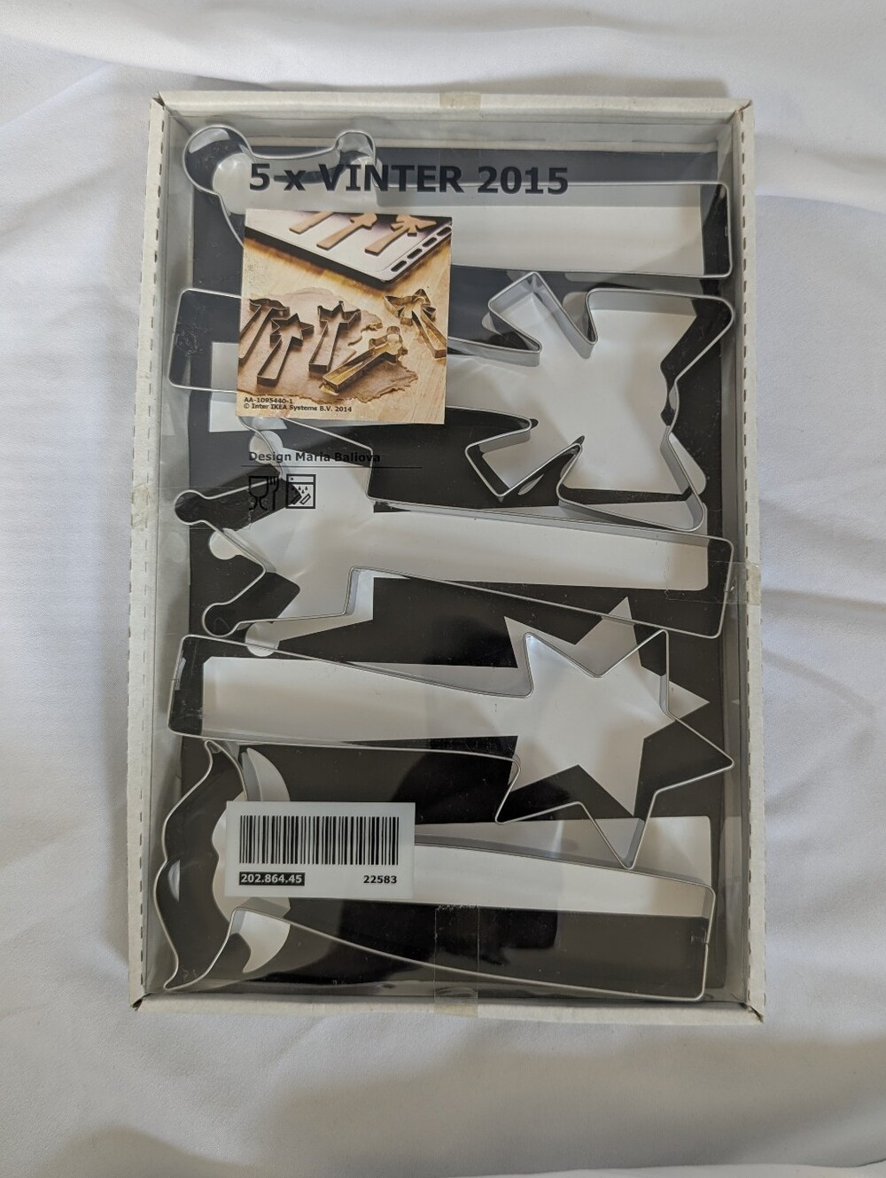 NIP IKEA Vinter 2015 Pastry Cookie Cutters